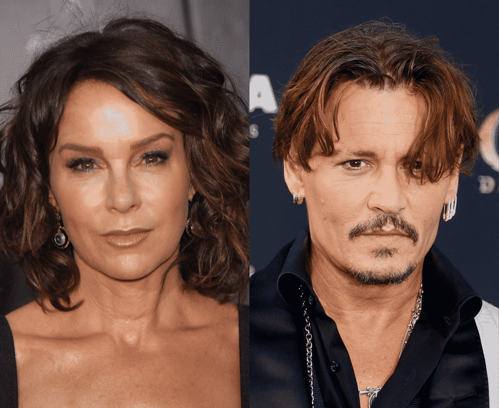 Jennifer Grey und Johnny Depp lassen sich auf verschiedenen Veranstaltungen ablichten.
